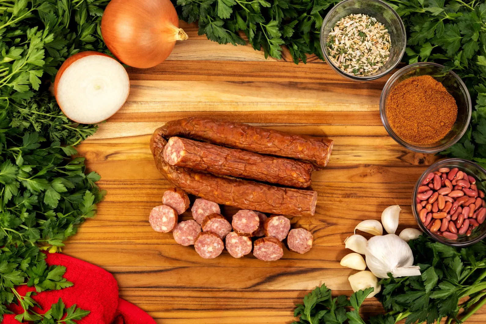 Smoked Pepper Jack Sausage Jacob's World Famous Andouille